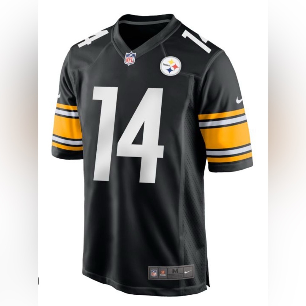 Jersey New Nike Pittsburgh Steelers Game Player Jersey #14 Pickens